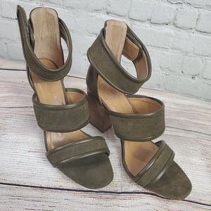 REPORT Signature  Leather Gladiator Sandals